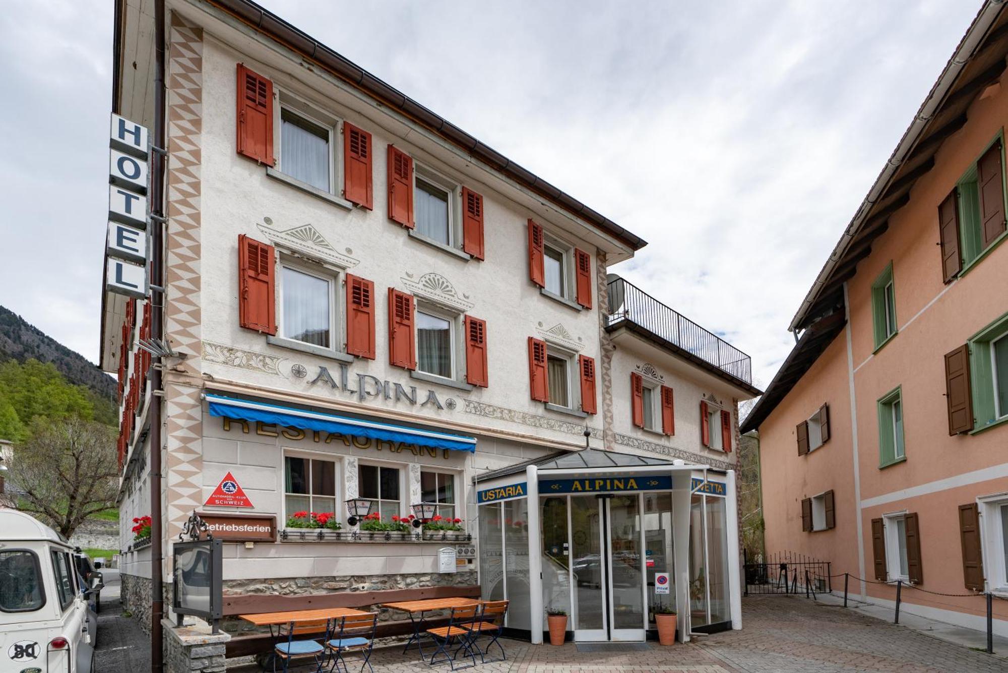 Hotel Alpina Zernez Ngoại thất bức ảnh